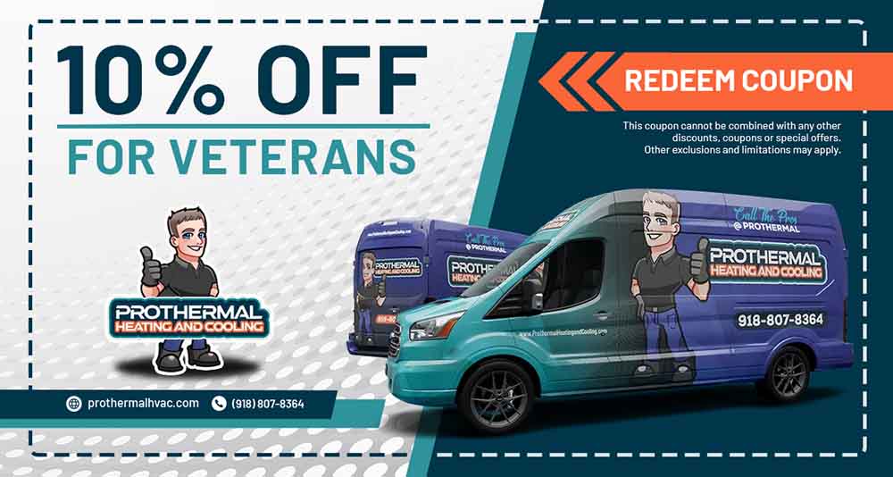 10% off for Veteran's Coupon